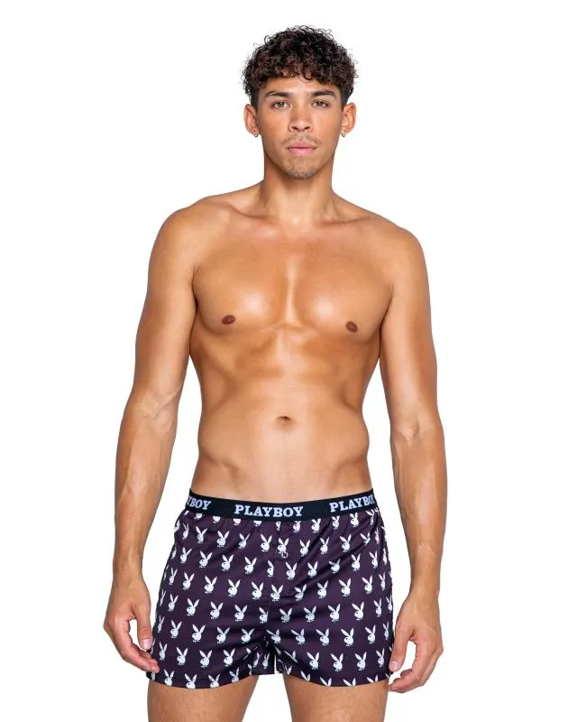 Playboy Lingerie - Herren Champion Boxer - Schwarz