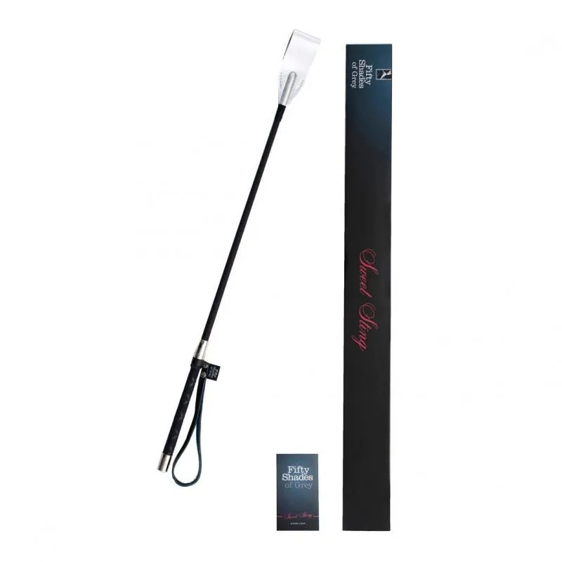 Fifty Shades of Grey – Sweet Sting Reitgerte – Schwarzes Leder