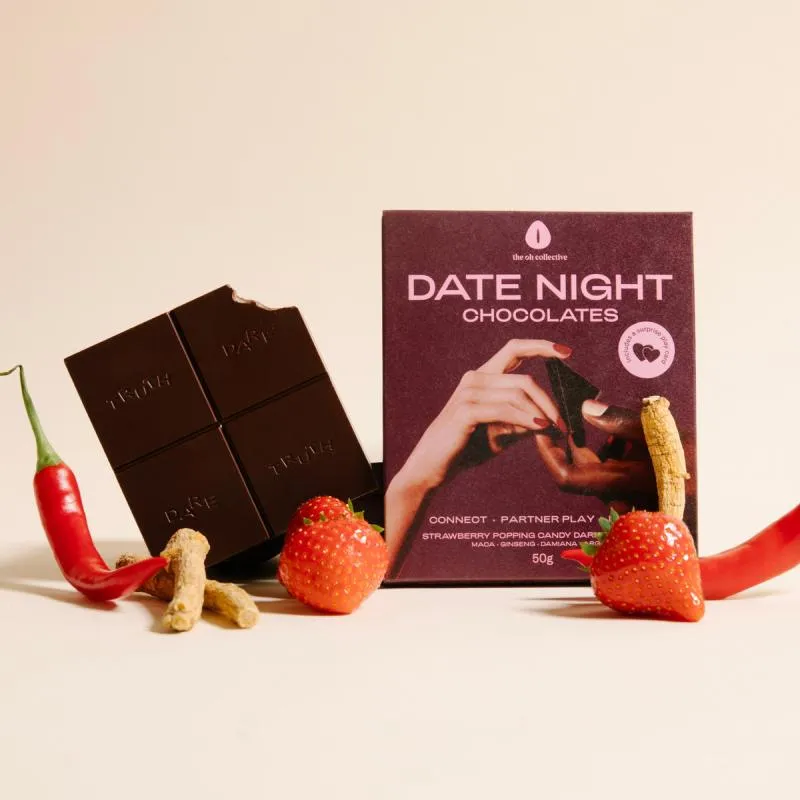 The Oh Collective – Date Night Chocolates – Mit Maca & Ginseng