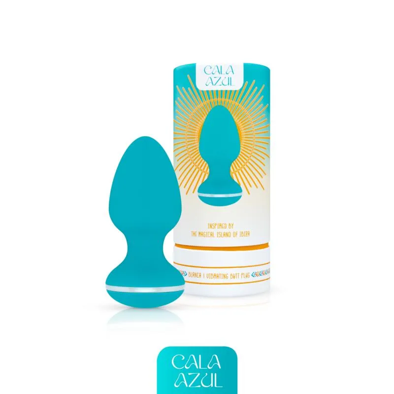 Cala Azul - Blanca Vibrierender Analplug