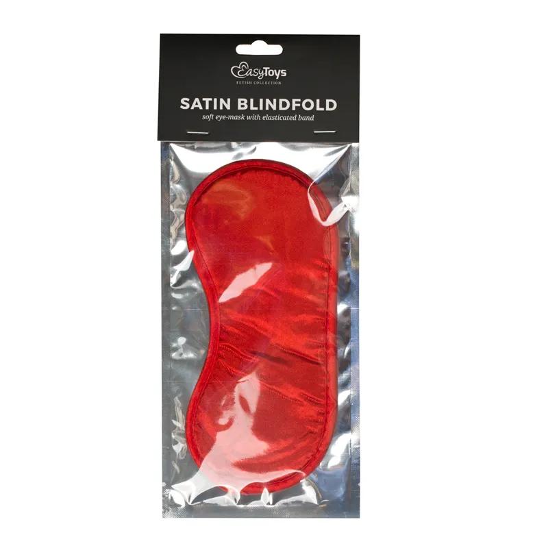 Easytoys Fetish - Rote Augenmaske aus Satin