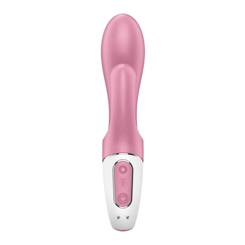 Satisfyer Air Pump Bunny 2 Aufblasbarer Vibrator - Hellrot