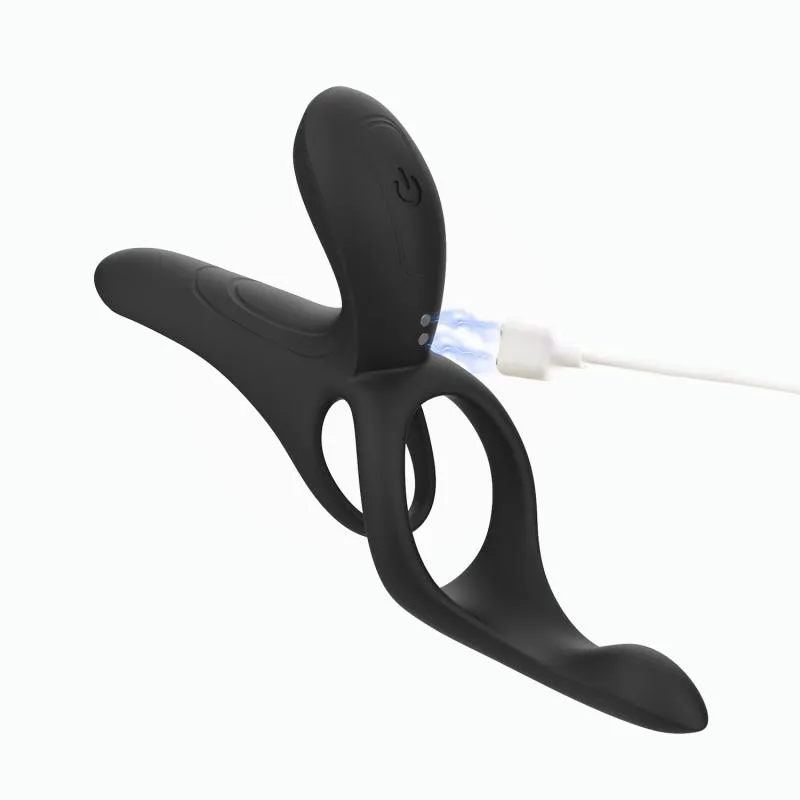HoneyPlayBox - Pleasure Pivot App-gesteuerter Vibrator für Paare Schwarz