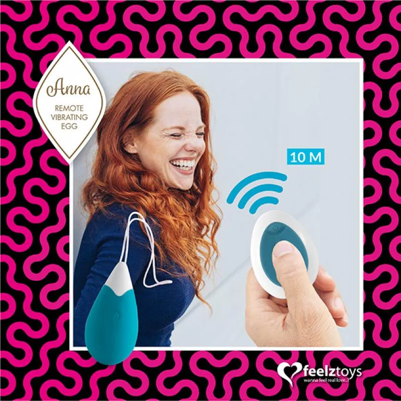 FeelzToys - Anna Vibrations-Ei - Grün