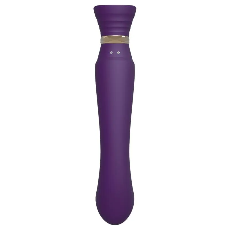 Zalo - Queen Set G-Spot Pulsewave Vibrator Twilight Purple