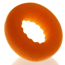 Oxballs - Axis Rib Griphold Cockring Orange Ice Oxballs - Axis Rib Griphold Cockring Orange Ice