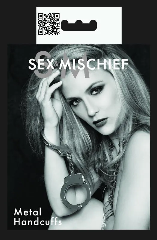 Sportsheets - Sex & Mischief Metal Handcuffs