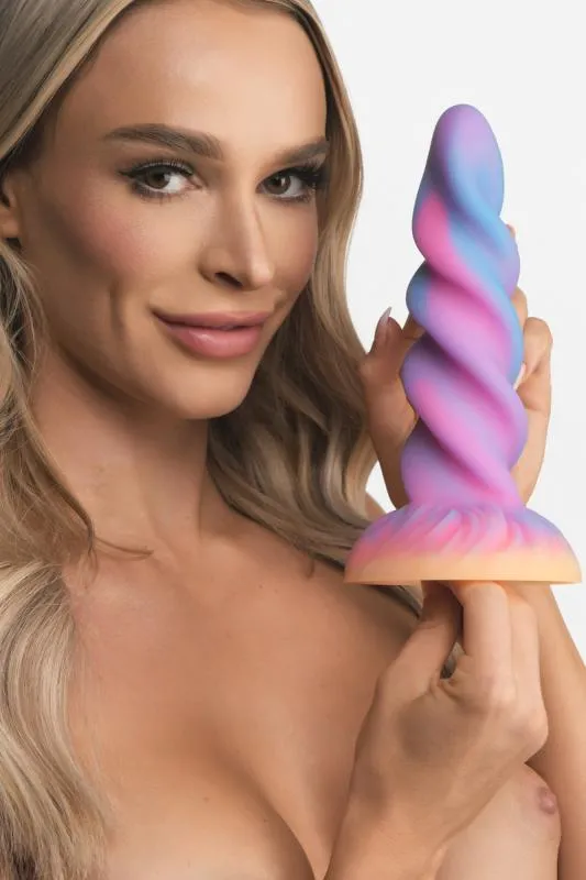 Leuchten-im-Dunkeln Einhorn Dildo
