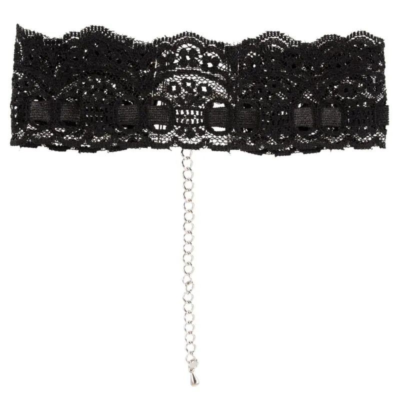 Cottelli Collection - Spitzenhalsband - Schwarz