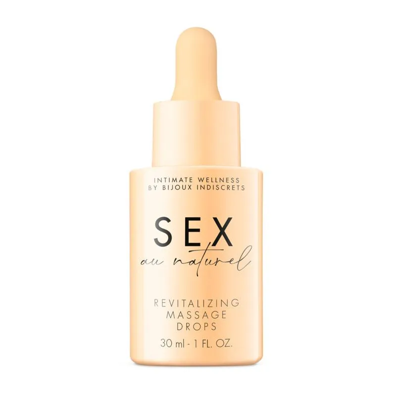 Bijoux Indiscrets – SEX AU NATUREL Revitalisierende Intim-Massagegel – 30 ml