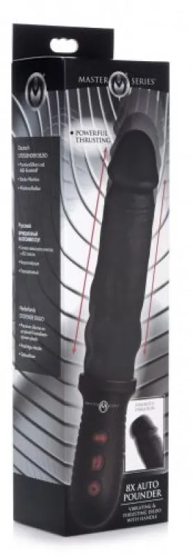 Master Series Vibrator mit Stoßfunktion