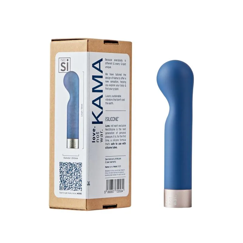 Love Not War – KAMA G-Punkt Vibrator – Blau