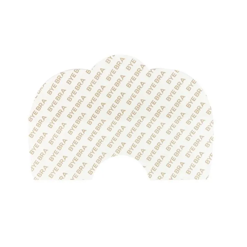 Bye Bra - Breast Lift Tape + Satin Nipple Covers Brown