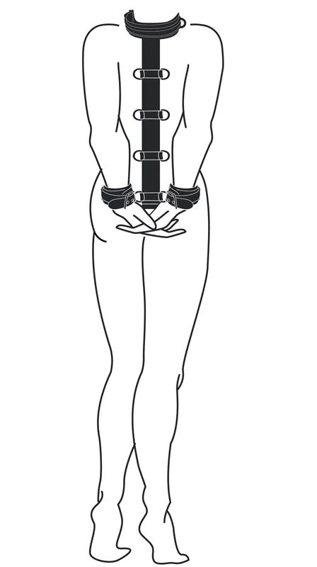 Easytoys Fetish - Nacken- und Handgelenksfesseln