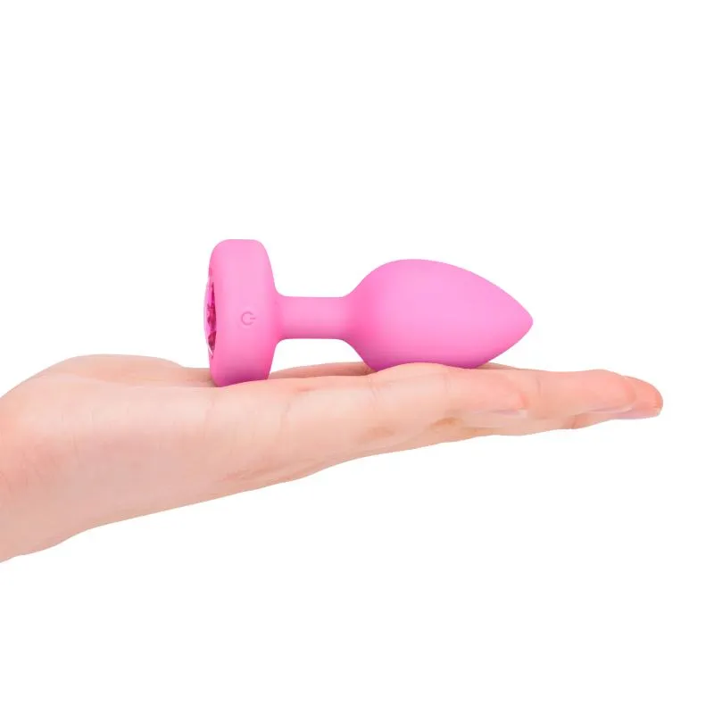 B-Vibe - Vibrating Heart Plug S/M Pink