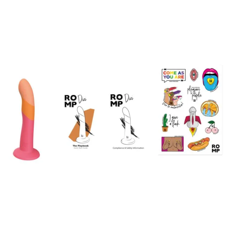 ROMP – Dizi Realistischer Dildo – Korallenrosa