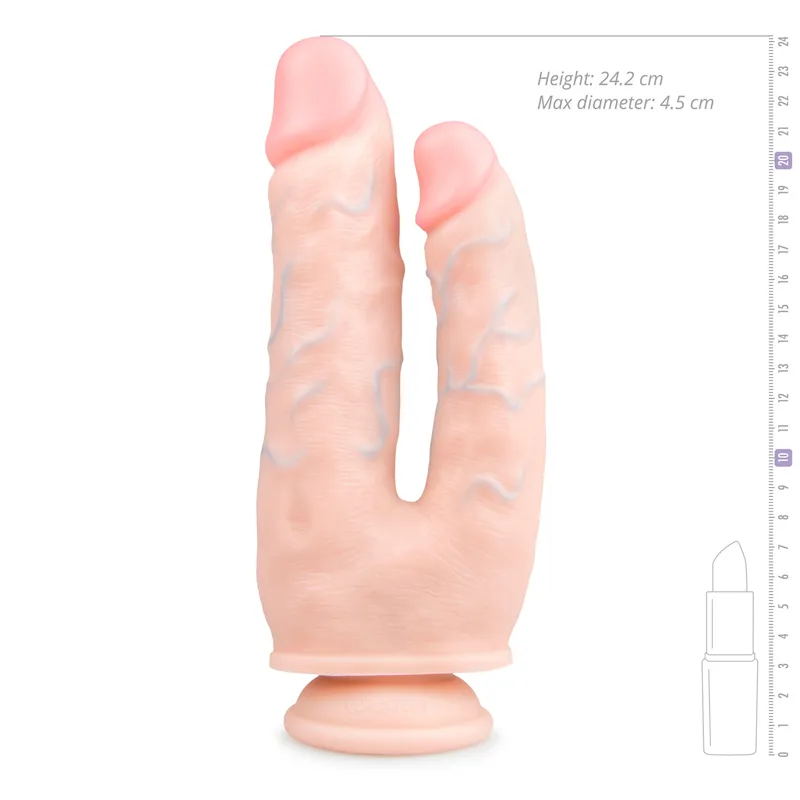 EasyToys Realistischer Doppeldildo - 25 cm