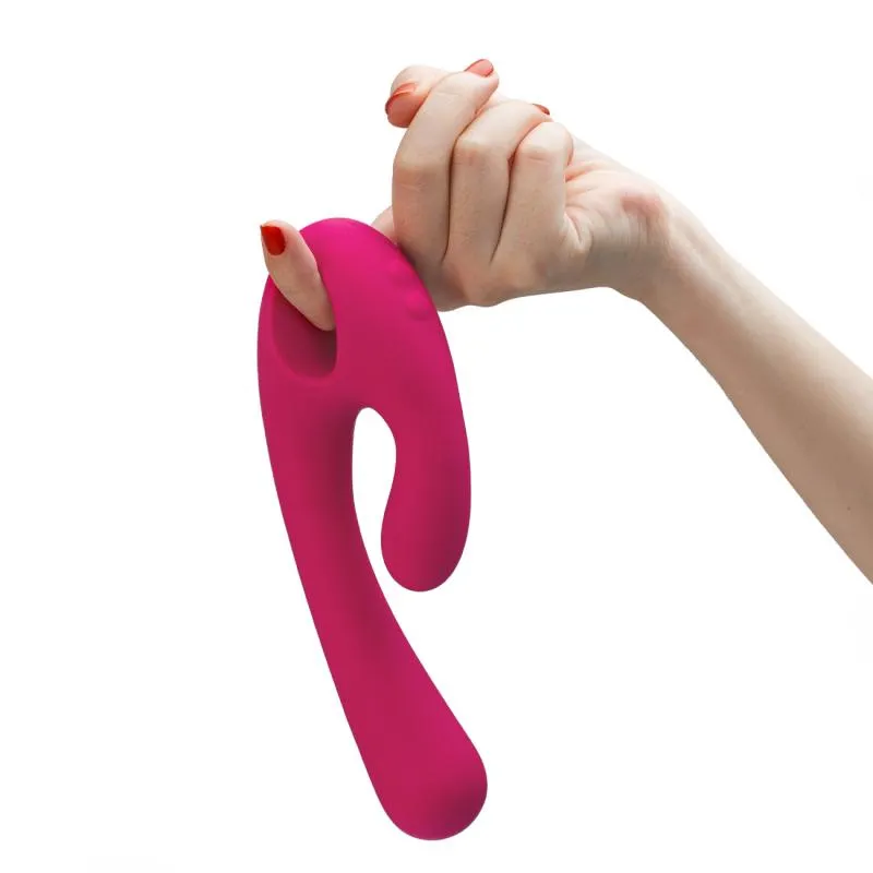 Nomi Tang - Flex Bi Bendable Dual Stimulation Vibrator Red Violet
