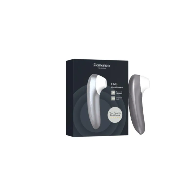 Womanizer - Pro Klitoris Stimulator - Silver