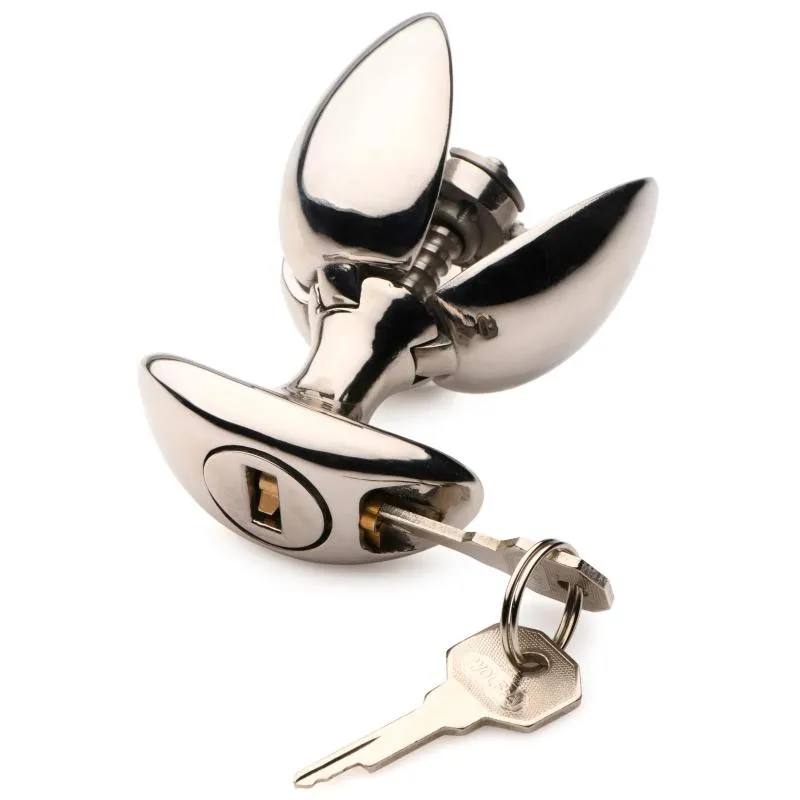 Master Series »Ass Vault« Analplug mit Schloss