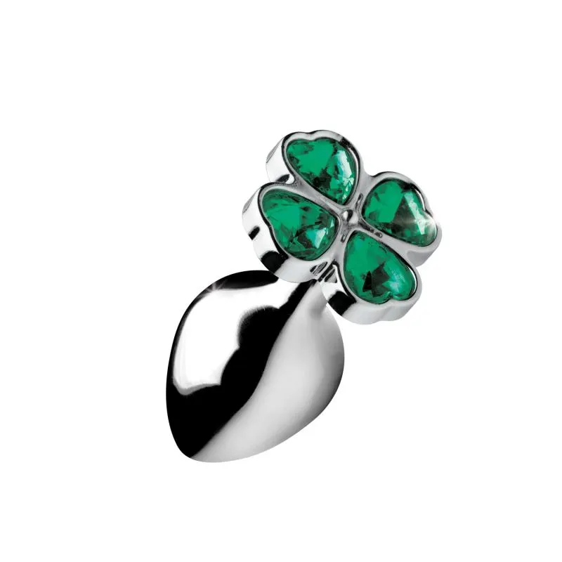 Booty Sparks – Lucky Clover Analplug – Mittel Grün