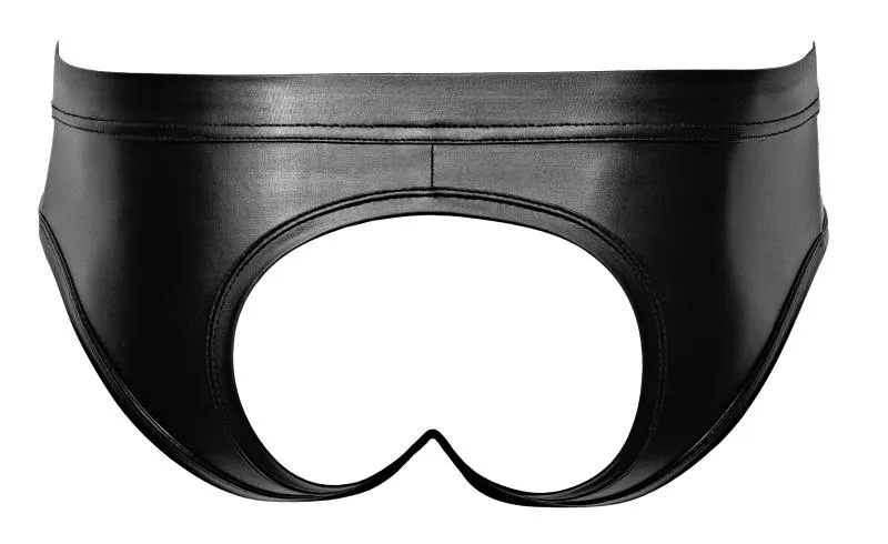 Svenjoyment – Offen Geschnittene Slips – Schwarz