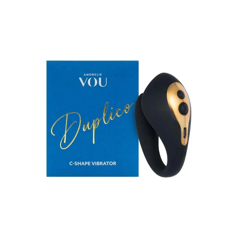 AMORELIE VOU »Duplico« C-Shape Paarvibrator