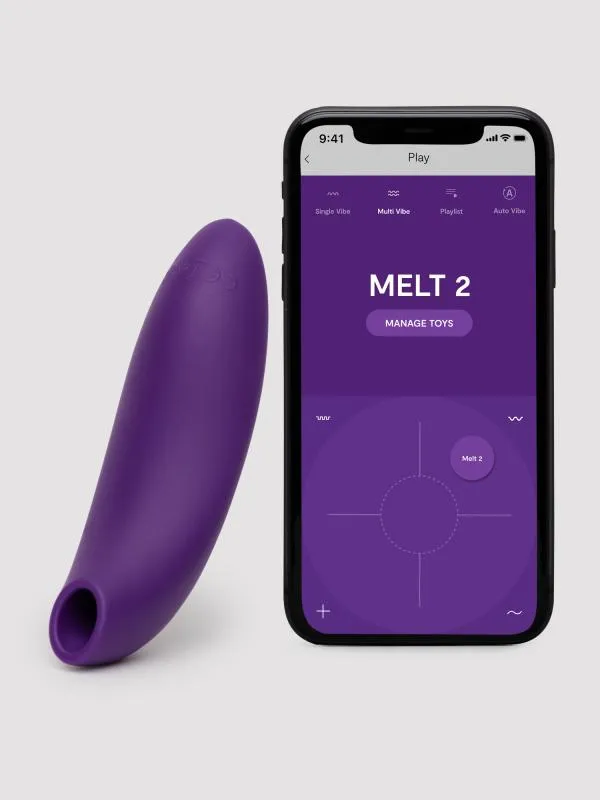 We-Vibe - Melt 2 App-gesteuerter Klitorisstimulator - Lila