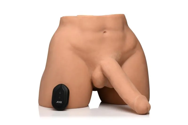 JOCK – Automatisch Quetschender & Vibrations-Masturbator – Mittel