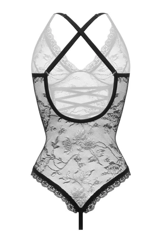 Christine - Crotchless Body Aphrodite - Schwarz