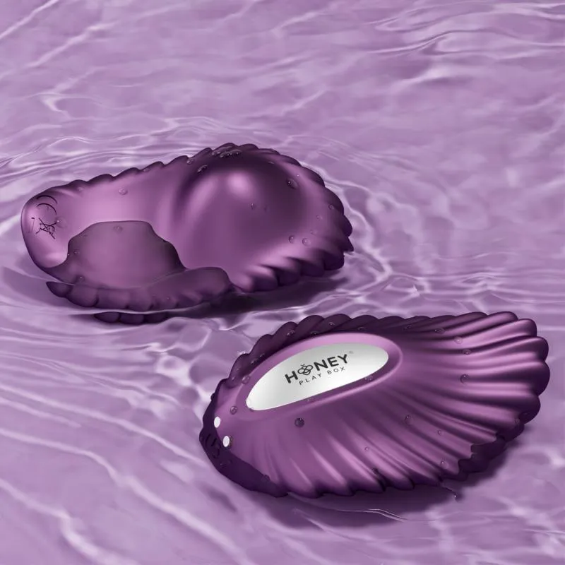 HoneyPlayBox - PEARL App-gesteuerter magnetischer Panty-Vibrator Lila