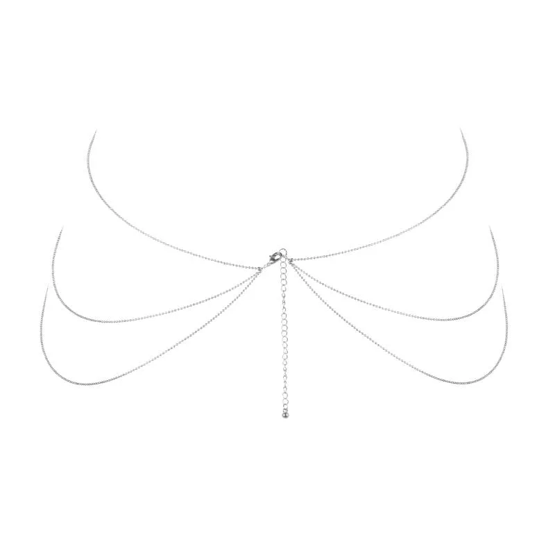 Bijoux Indiscrets – MAGNIFIQUE 8 Body Chain – Silber