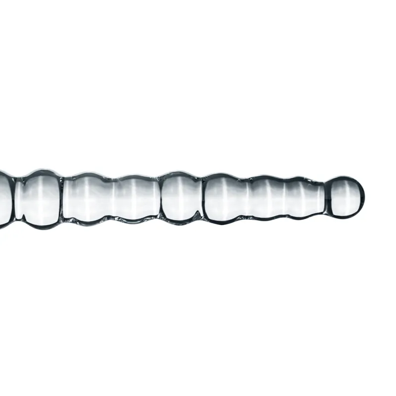 Gildo »gewellt« Glasdildo - 23cm