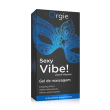 Orgie - Sexy Vibe! Liquid Vibrator 15 ml Orgie - Sexy Vibe! Liquid Vibrator 15 ml