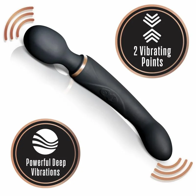 Lush Gia Doppel-Vibrator - Schwarz