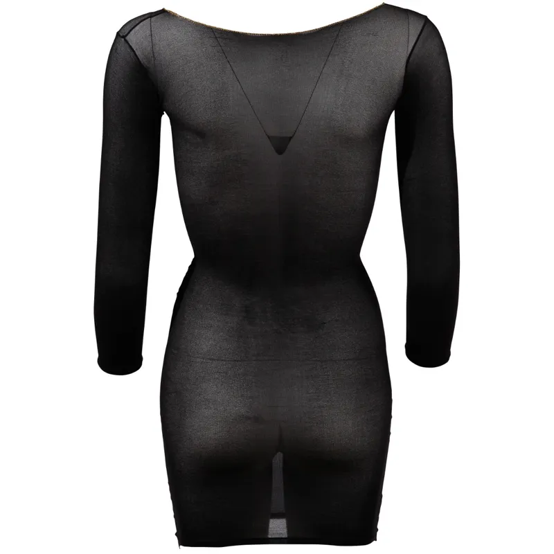 Langärmliges Minikleid S-L