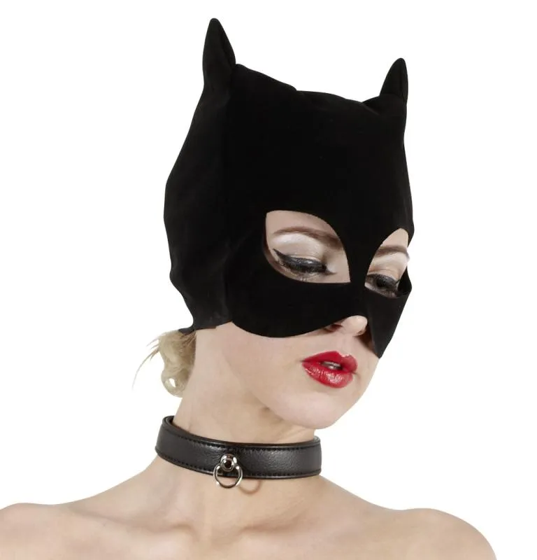 Kopfmaske schwarz