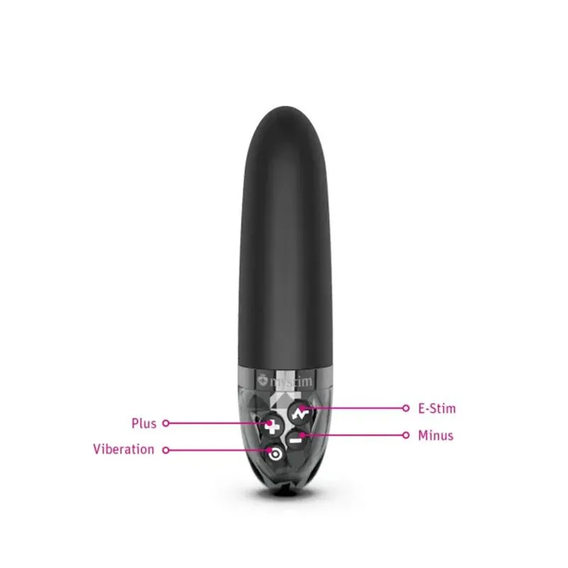 Mystim - Sleak Freak eStim Vibrator Black