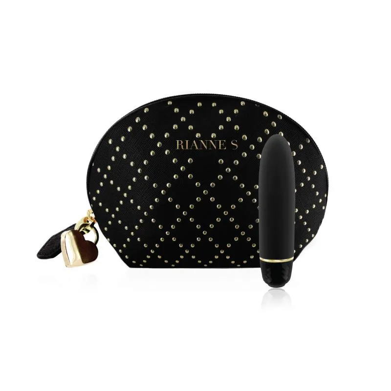 RS - Essentials - Classique Vibe Stud Mini-Vibrator - Schwarz