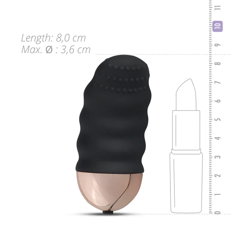 Teazers »Ribbed« Vibro-Ei