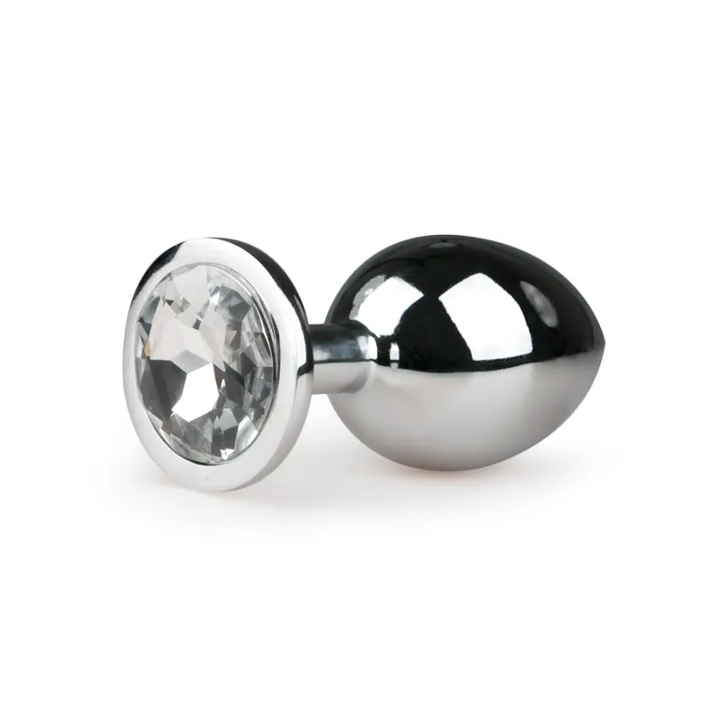 EasyToys »Silber M« Analplug aus Metall