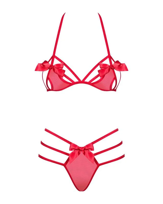 Giftella 2-teiliges Set - Rot
