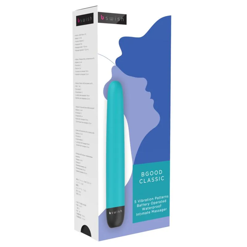 B Swish - Bgood Classic Vibrator - Türkis