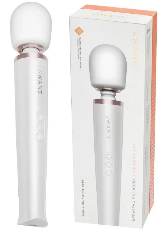 Le Wand Oplaadbare Wand Massager - Wit