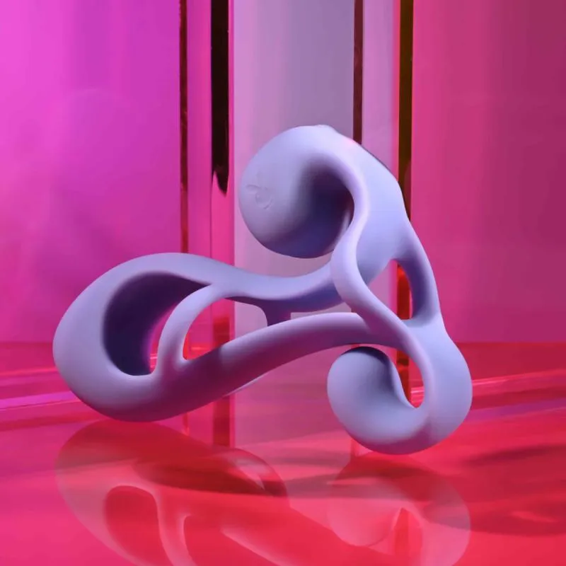 Playboy - Fantasy Cage Wearable Vibrator - Lavendel