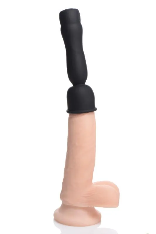 Penis-Dilatator mit vibrierendem Eichel-Stimulator