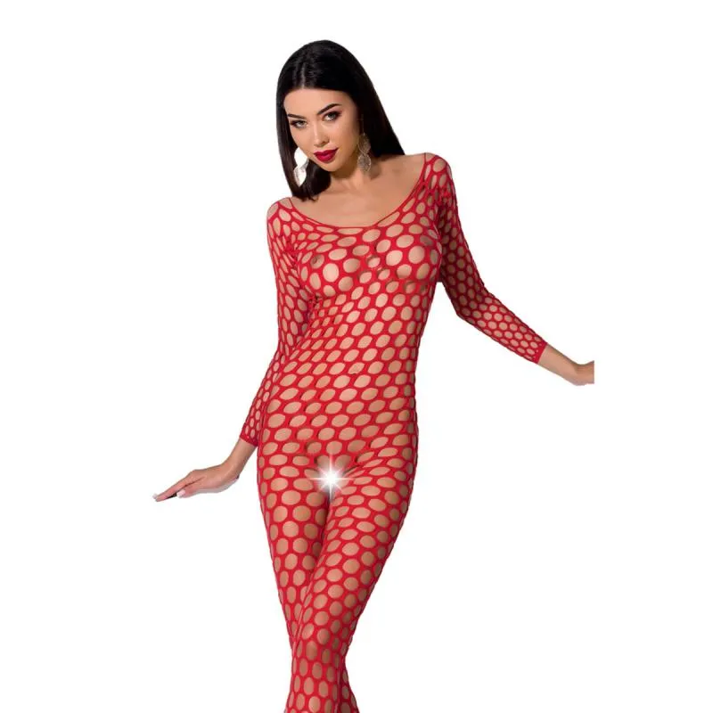 Passion - BS077 Catsuit - Rot
