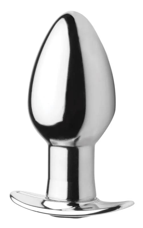 Master Series »Chrome Blast« Analplug mit Vibration & Fernbedienung
