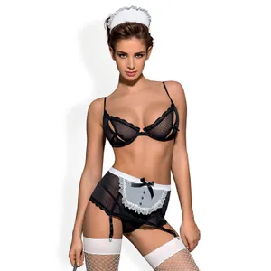 5-teiliges Dienstmädchenkostüm 5-teiliges Dienstmädchenkostüm