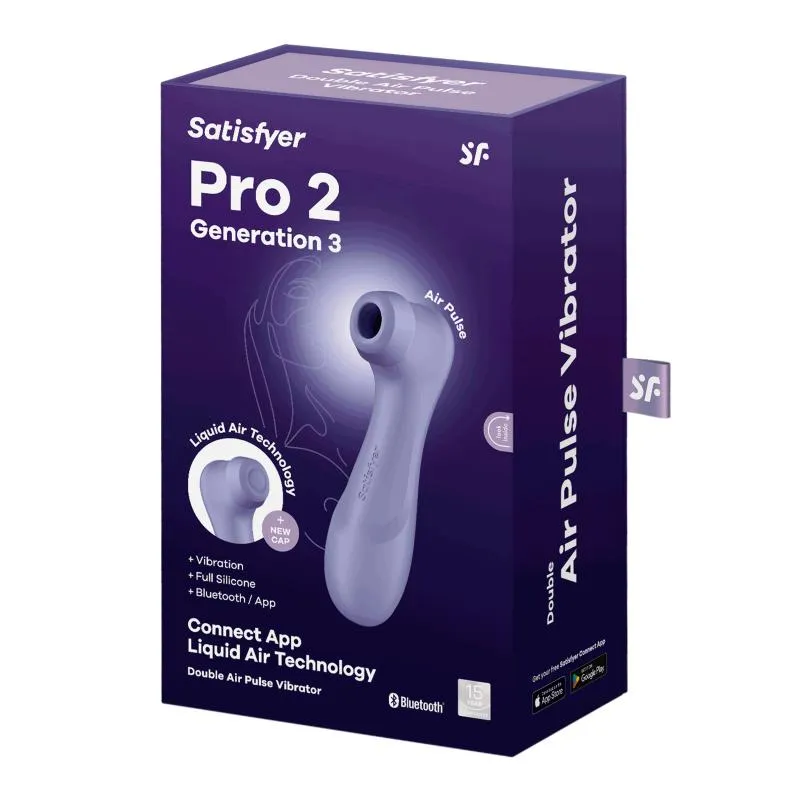 Satisfyer »Pro 2 Generation 3« Druckwellenvibrator mit App
